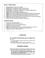 Preview for 3 page of Echo SRM-3800 Operator'S Manual