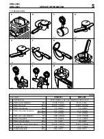 Предварительный просмотр 5 страницы Echo SRM-3805 Service Data