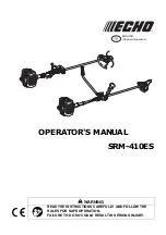 Предварительный просмотр 3 страницы Echo SRM-410ES Operator'S Manual