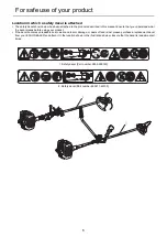 Предварительный просмотр 8 страницы Echo SRM-410ES Operator'S Manual