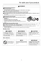 Предварительный просмотр 5 страницы Echo SRM-4510 Operator'S Manual