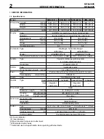 Предварительный просмотр 2 страницы Echo SRM-4605 Service Data