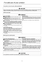 Preview for 14 page of Echo SRM-510ES Operator'S Manual