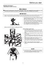 Предварительный просмотр 13 страницы Echo SRM-520ES Operator'S Manual