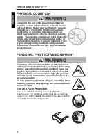 Предварительный просмотр 8 страницы Echo SRM series Safety Manual