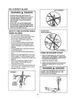 Предварительный просмотр 6 страницы Echo SRS-2100 Operator'S Manual