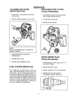 Preview for 10 page of Echo SRS-2100 Operator'S Manual