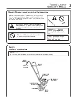 Предварительный просмотр 3 страницы Echo TC-2100 Operator'S Manual