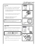 Предварительный просмотр 17 страницы Echo TC-2100 Operator'S Manual