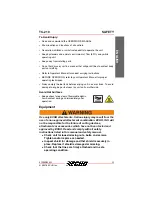 Предварительный просмотр 11 страницы Echo TC-210AA Operator'S Manual