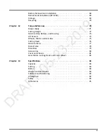 Предварительный просмотр 4 страницы Echo TM-2000 Technical Manual