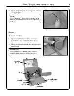 Предварительный просмотр 3 страницы Echo ToughChest Instructions Manual