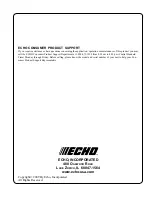 Preview for 4 page of Echo ToughChest Instructions Manual