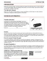 Preview for 3 page of Echo TRIMMER ATTACHMENT SRM-260SB Operator'S Manual