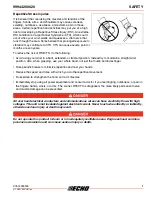 Preview for 7 page of Echo TRIMMER ATTACHMENT SRM-260SB Operator'S Manual