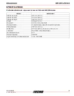 Preview for 21 page of Echo TRIMMER ATTACHMENT SRM-260SB Operator'S Manual