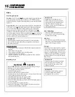 Preview for 16 page of Echo TRIMMER ATTACHMENT SRM-261SB Operator'S Manual