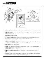 Preview for 10 page of Echo Type 1E PB-2100 Operator'S Manual