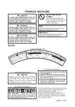 Предварительный просмотр 3 страницы Echo TYPE1-E CSG-670 Operator'S Manual