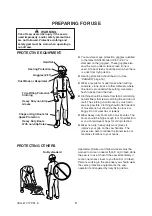 Предварительный просмотр 8 страницы Echo TYPE1-E CSG-670 Operator'S Manual