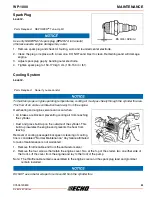 Предварительный просмотр 23 страницы Echo WP-1000 Operator'S Manual