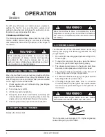 Предварительный просмотр 10 страницы Echo WT-1610SP Operator'S Manual