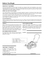 Preview for 2 page of Echo WT-1610T Operator'S Manual