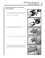 Предварительный просмотр 7 страницы Echo YARD SHIELD SYSTEM 99944200300 Instruction Manual