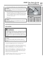 Preview for 11 page of Echo YARD SHIELD SYSTEM 99944200300 Instruction Manual