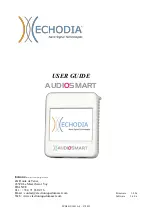 Preview for 1 page of ECHODIA AUDIOSMART User Manual