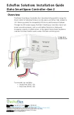 echoflex EDSSC-G2 Installation Manual предпросмотр