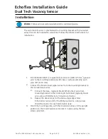 Предварительный просмотр 4 страницы echoflex Elaho Dual Tech Wall-mount Vacancy Sensor Installation Manual