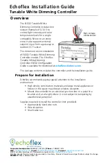 echoflex ELED2 Installation Manual предпросмотр