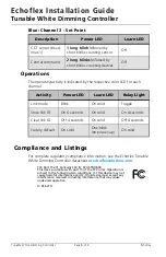 Предварительный просмотр 8 страницы echoflex ELED2 Installation Manual