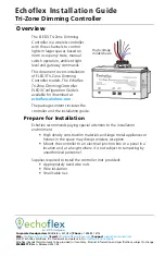 Предварительный просмотр 1 страницы echoflex ELED3 Installation Manual