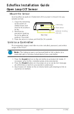 Предварительный просмотр 3 страницы echoflex FLS-41 Installation Manual