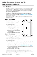 Предварительный просмотр 2 страницы echoflex MC-31 Installation Manual