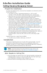 Предварительный просмотр 2 страницы echoflex RCS-A-xW Series Installation Manual