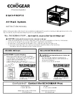 Echogear EGAV-PROF10 Instruction Manual preview