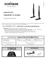 Предварительный просмотр 1 страницы Echogear EGAV-RTVF1 Instruction Manual