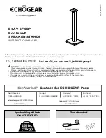 Предварительный просмотр 1 страницы Echogear EGAV-SFSBP Instruction Manual