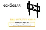 Preview for 1 page of Echogear EGLL1 Instruction Manual