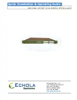 Предварительный просмотр 1 страницы Echola OS414-MM Quick Installation Manual