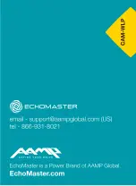 Предварительный просмотр 20 страницы Echomaster CAM-WLP User Manual