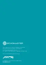 Предварительный просмотр 24 страницы Echomaster DVR-50 Installation Manual