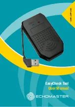 Echomaster EasyCheck DVR-APPCHK User Manual preview