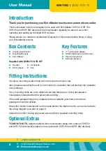 Preview for 2 page of Echomaster MON-7010-TS User Manual