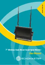 Echomaster MON-7044-WL User Manual предпросмотр