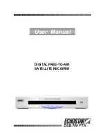 EchoStar DSB-700 FTA User Manual предпросмотр