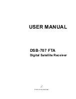 EchoStar DSB-707 FTA User Manual preview